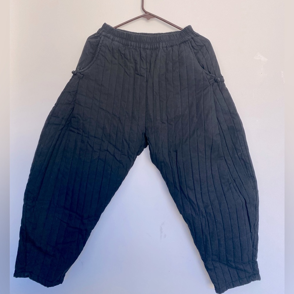 Unique | Warm and comfortable wide pants